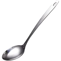 IMEEA Cuchara de cocina de acero inoxidable de 30 cm